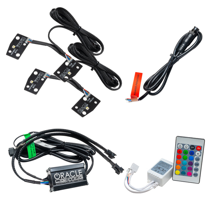 ORACLE 2021-2025 Ford Bronco ColorSHIFT RGB+W Headlight Halo Upgrade Kit