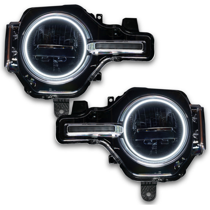 ORACLE 2021-2025 Ford Bronco Headlight Halo - Base Headlights - ColorSHIFT - with RF Controller
