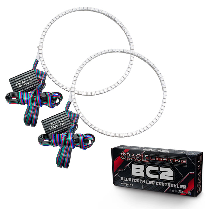 ORACLE 2021-2025 Ford Bronco Headlight Halo - Base Headlights - ColorSHIFT - with BC2 Controller