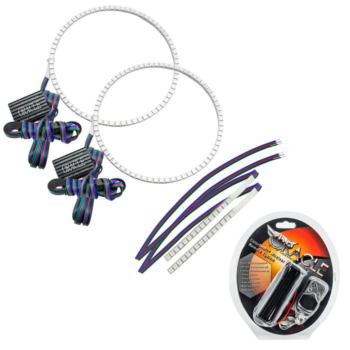 ORACLE 2021-2025 Ford Bronco ColorSHIFT Headlight Halo Kit with DRL Bar - Base Headlights