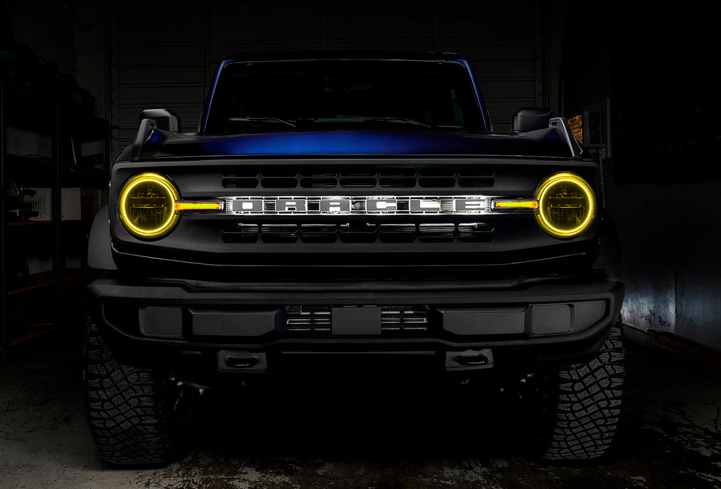 ORACLE ColorSHIFT Headlight Halo Kit with DRL Bar, Base Headlights, Ford Bronco (2021-2025), view 7
