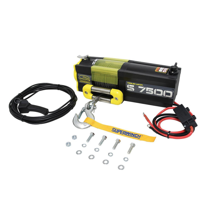 Superwinch S7500 Trailer Winch | 7,500 lb, 12V DC | P/N 1475200, view 4