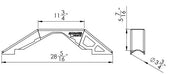 GM 14 Bolt Short Axle Truss Dimensions
