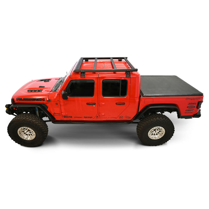 Westin Mesa Roof Rack | Textured Black | Jeep Gladiator JT (2020-2026) | P/N 15-00065, view 5