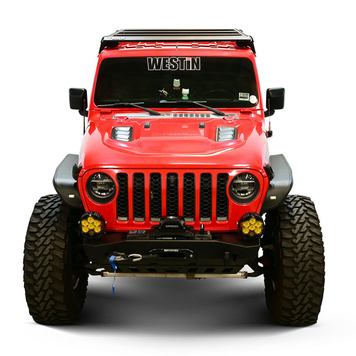 Westin Mesa Roof Rack | Textured Black | Jeep Gladiator JT (2020-2026) | P/N 15-00065, view 10