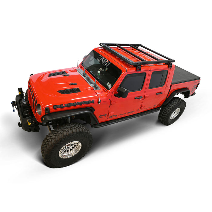 Westin Mesa Roof Rack | Textured Black | Jeep Gladiator JT (2020-2026) | P/N 15-00065, view 11