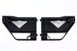 Combat Off Road Mission Tube Doors - Rear Pair | Jeep Wrangler JK/JKU (07-18) | P/N 15-1049