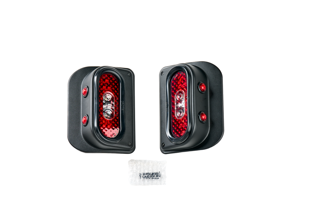 Combat Off Road Off Road LED Tail Light Kit | Jeep JK/JKU Wrangler (07-16, 18) | P/N 15-1050