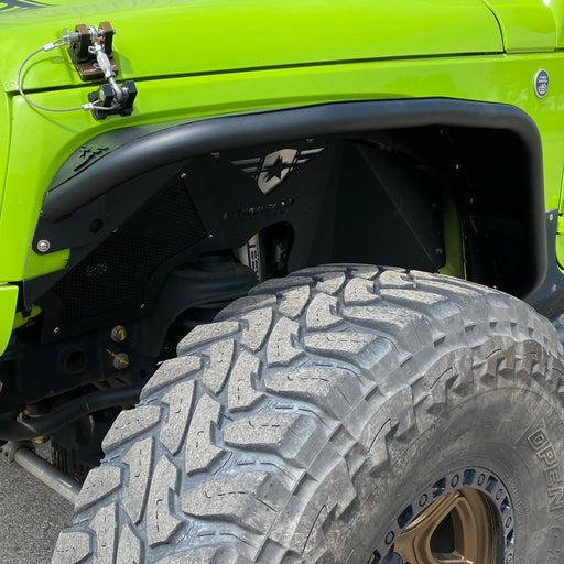 Combat Off Road Aluminum Inner Fender Liners - Front Pair | Jeep JK/JKU (07-16, 18) | P/N 15-1066