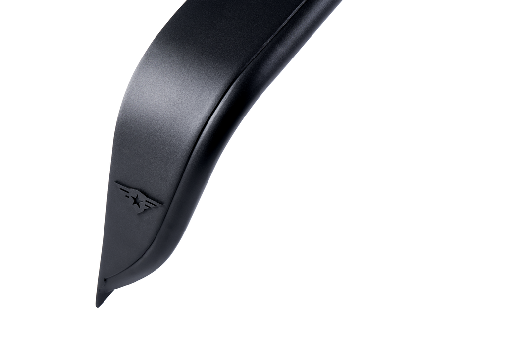 Combat Off Road Black Aluminum Fenders - Rear Pair | Jeep JK/JKU (07-16, 18) | P/N 15-1079