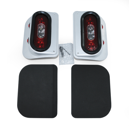 Combat Off Road Off Road LED Tail Light Kit - Raw | Jeep JK/JKU Wrangler (07-18) | P/N 15-1150