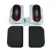 Combat Off Road Off Road LED Tail Light Kit - Raw | Jeep JK/JKU Wrangler (07-18) | P/N 15-1150