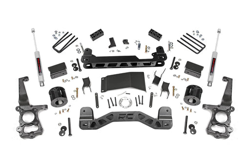 Rough Country 4 Inch Lift Kit, Ford F-150 4WD (2015-2020)
