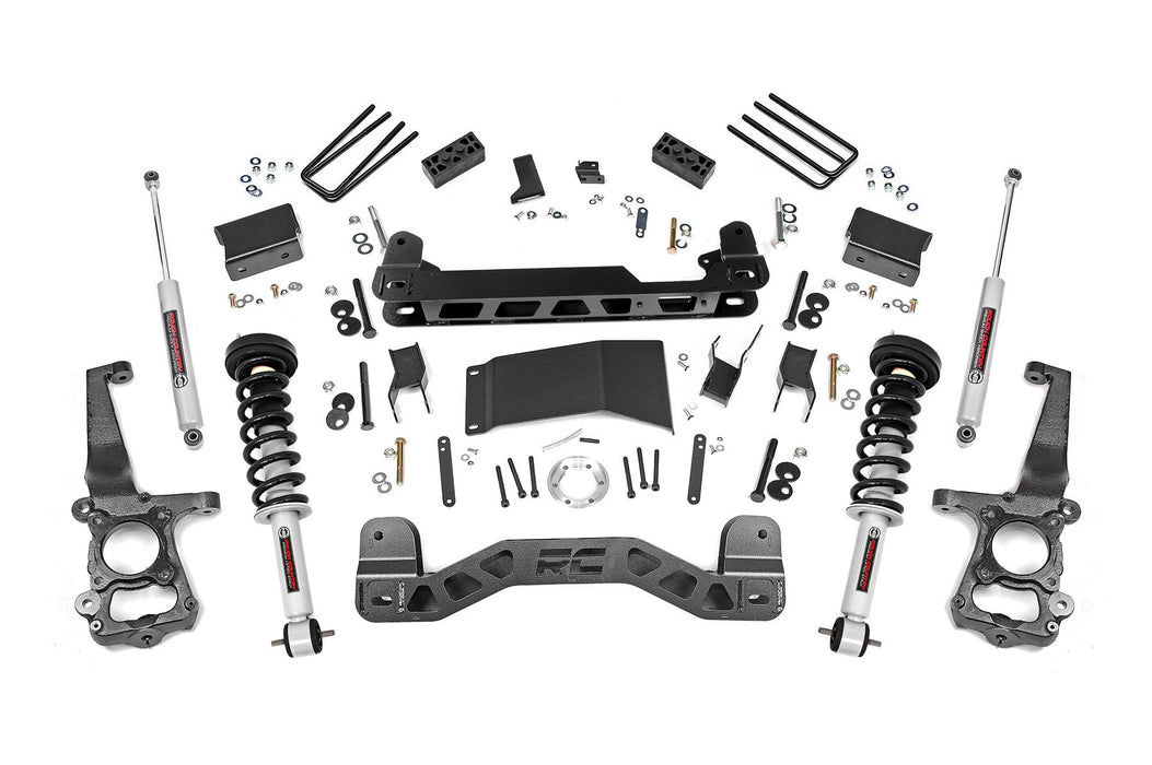 Rough Country 4 Inch Lift Kit - N3 Struts | Ford F-150 4WD (2015-2020)