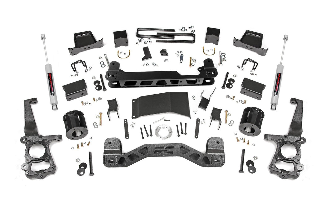 Rough Country 6 Inch Lift Kit, Ford F-150 4WD (2015-2020)