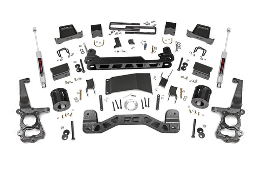 Rough Country 6 Inch Lift Kit, Ford F-150 4WD (2015-2020)