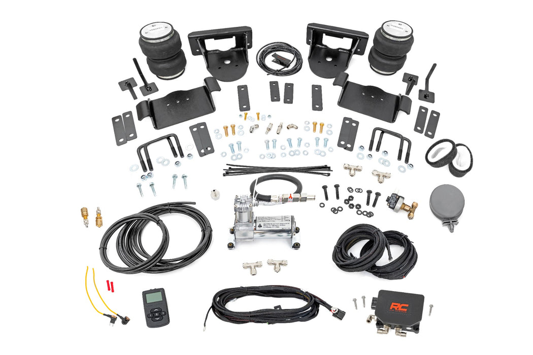 Rough Country Air Spring Kit w/compressor - Wireless Controller - 0-6" Lifts | Ford F-150 (15-20)