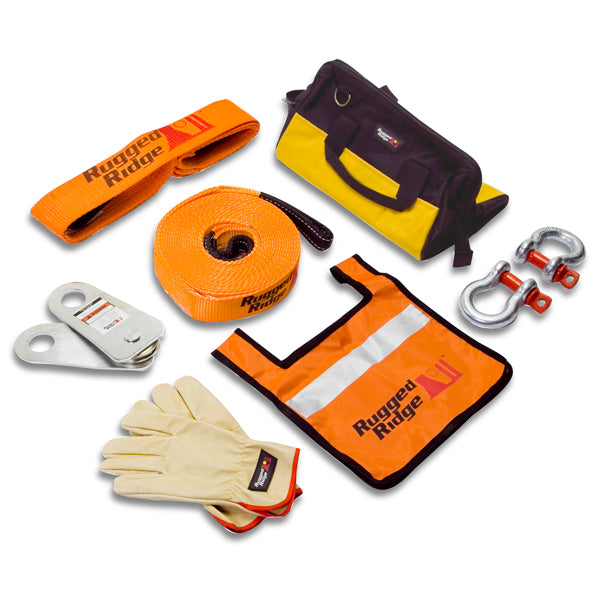 Rugged Ridge XHD Recovery Gear Kit | 20000 Lbs | P/N 15104.25