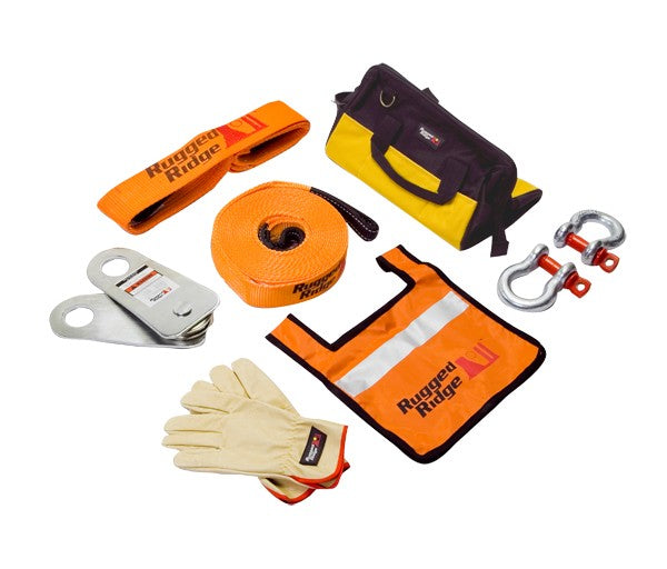 Rugged Ridge XHD Recovery Gear Kit | 30000 Lbs | P/N 15104.28