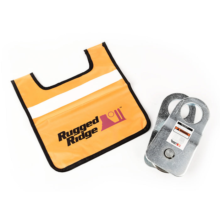 Rugged Ridge Snatch Block Kit | Damper, 20,000 lbs | P/N 15104.45