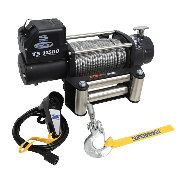Superwinch Tiger Shark 11500 Winch | 11,500 lb, 12V DC | P/N 1511200, view 2