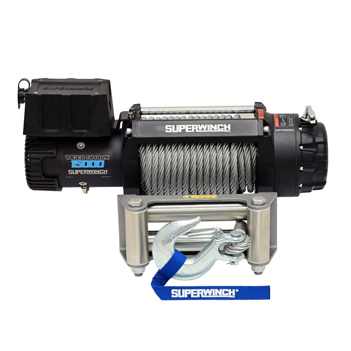 Superwinch Tiger Shark 15000 Winch | 15,000 lb, 12V DC | P/N 1515000