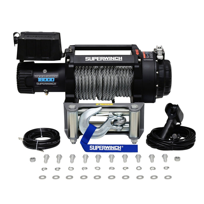 Superwinch Tiger Shark 18000 Winch | 18,000 lb, 12V DC | P/N 1518000, view 9