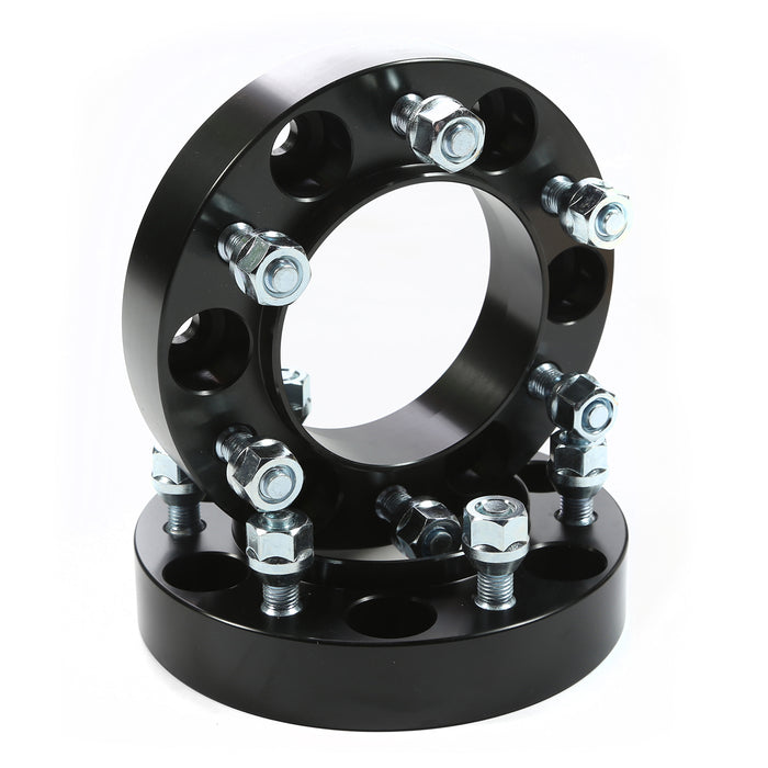 Rugged Ridge Wheel Spacer Kit | 1.25 Inch, Black | Toyota Truck/SUV (1996-2013) | P/N 15201.12