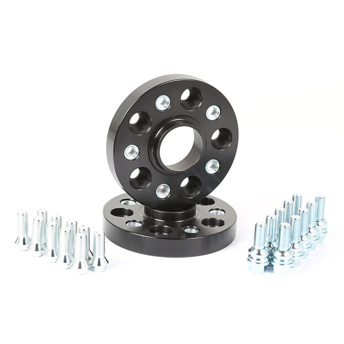 Rugged Ridge 15201.19 Wheel Spacer Kit, Black, 1 Inch/25 mm; 10-17 VW Amarok