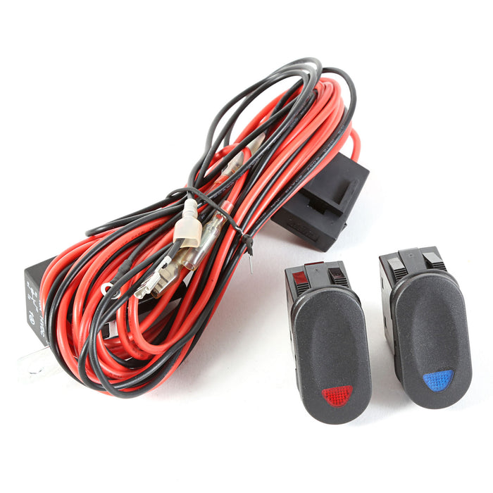 Rugged Ridge Light Installation Wiring Harness Kit | 2 Lights | P/N 15210.72
