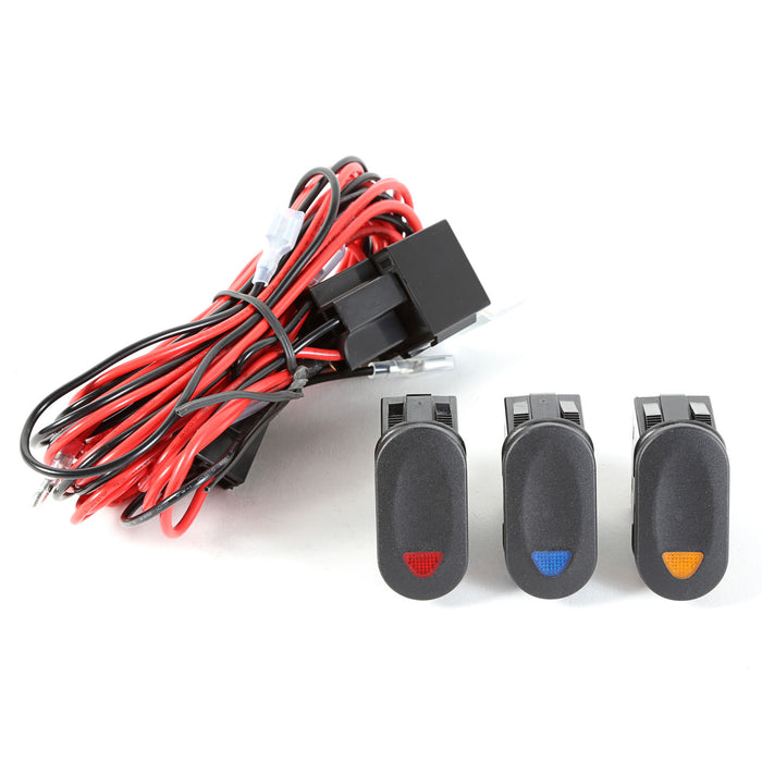 Rugged Ridge Light Installation Wiring Harness Kit | 3 Lights | P/N 15210.73