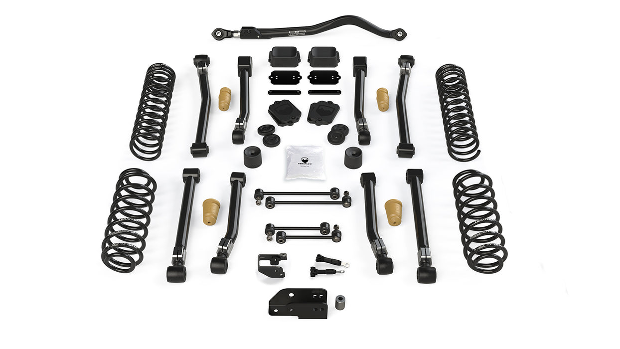 TeraFlex 4 Door 3.5 Inch Alpine CT3 Short Arm Suspension System No Shocks | Jeep Wrangler JK/JL (2007-2025)