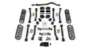 TeraFlex 4 Door 3.5 Inch Alpine CT3 Short Arm Suspension System No Shocks | Jeep Wrangler JK/JL (2007-2025)