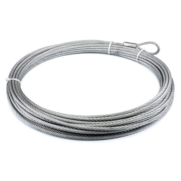 Warn 15667 WIRE ROPE ASSEMBLY 3/8 Inch Diameter x 100 Foot