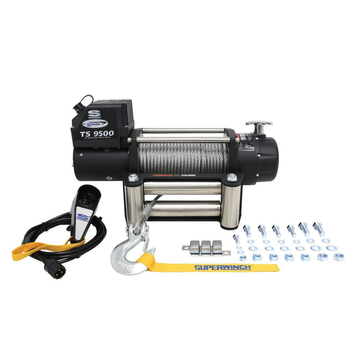 Superwinch Tiger Shark 9500 Winch | 9,500 lb, 12V DC | P/N 1595200, view 4