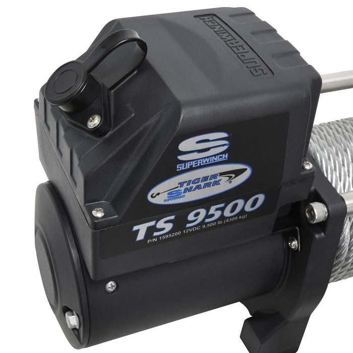 Superwinch Tiger Shark 9500 Winch | 9,500 lb, 12V DC | P/N 1595200, view 6
