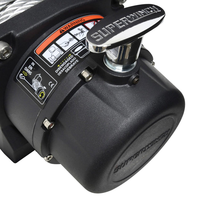 Superwinch Tiger Shark 9500 Winch | 9,500 lb, 12V DC | P/N 1595200, view 7
