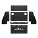 Westin EXP Truck Cap Storage Box Shelf/Table Kit | P/N 16-10044, view 8