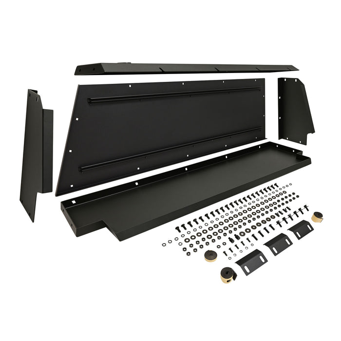 Westin EXP Truck Cap Storage Box Driver | EXP Truck Cap Toolbox Shell | Black | Ford F-150 (2015-2026)/Ram 1500 (2019-2026) | P/N 16-11023, view 4