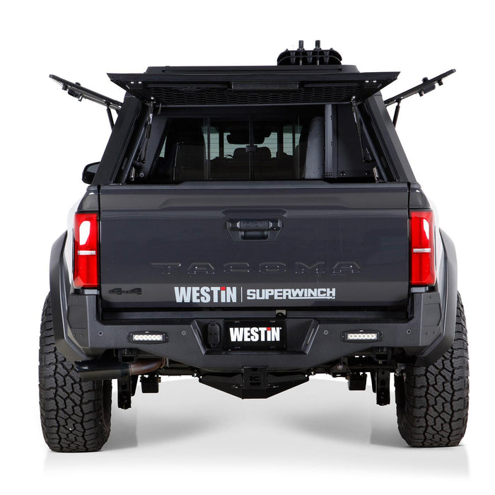 Westin EXP Truck Cap with Solid Front Glass Matte Black | Toyota Tacoma (2024-2026) | P/N 16-12785, view 12
