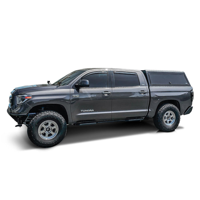 Westin EXP Truck Cap with Solid Front Glass Matte Black | Toyota Tundra (2007-2021) | P/N 16-13255, view 11