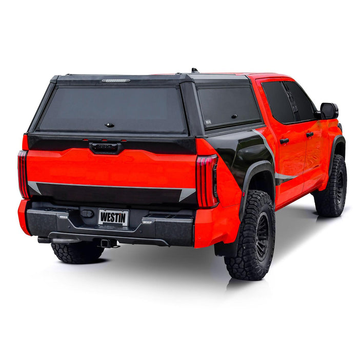 Westin EXP Truck Cap with Solid Front Glass Matte Black | Toyota Tundra (2022-2026) | P/N 16-14155, view 11