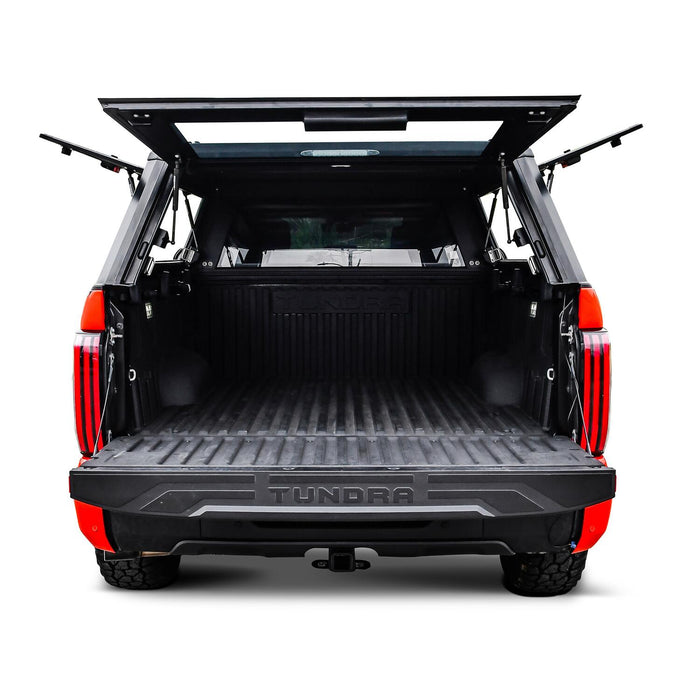 Westin EXP Truck Cap with Solid Front Glass Matte Black | Toyota Tundra (2022-2026) | P/N 16-14155, view 13