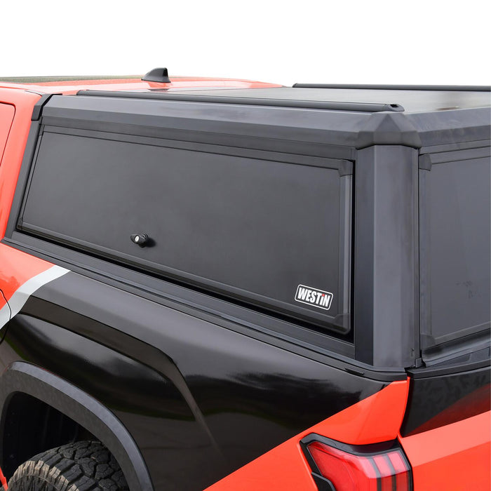 Westin EXP Truck Cap with Solid Front Glass Matte Black | Toyota Tundra (2022-2026) | P/N 16-14155, view 14