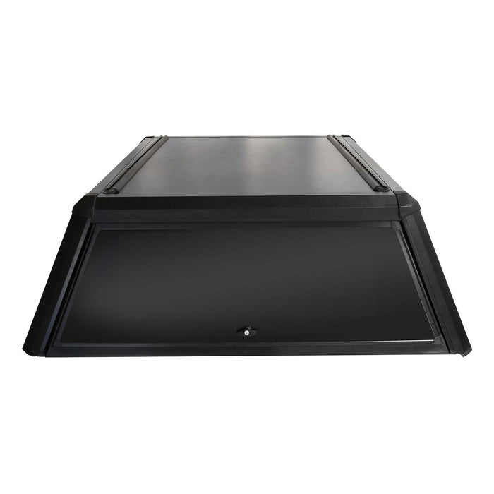 Westin EXP Truck Cap with Solid Front Glass Matte Black | Jeep Gladiator JT (2020-2023) | P/N 16-14165, view 2