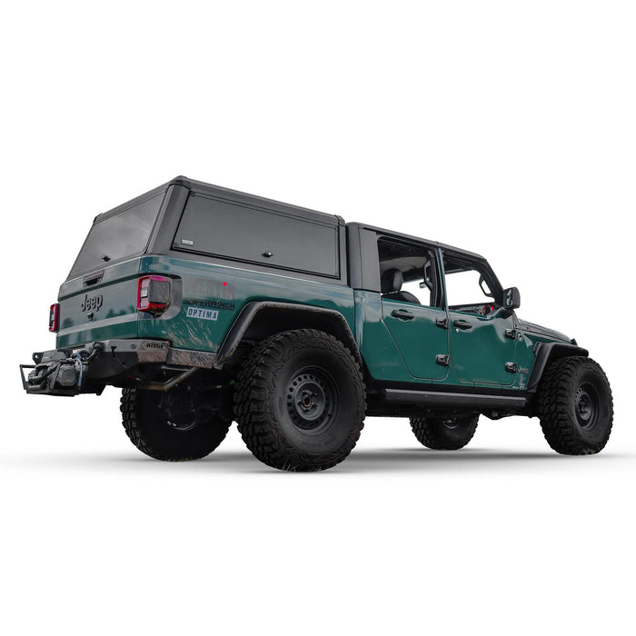 Westin EXP Truck Cap with Solid Front Glass Matte Black | Jeep Gladiator JT (2020-2023) | P/N 16-14165, view 14