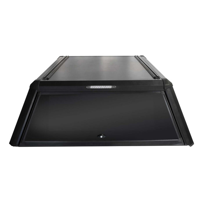 Westin EXP Truck Cap with Solid Front Glass Matte Black | Toyota Tacoma (2016-2023) | P/N 16-14185, view 2