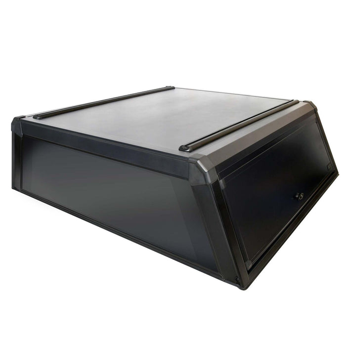 Westin EXP Truck Cap with Solid Front Glass Matte Black | Toyota Tacoma (2016-2023) | P/N 16-14185, view 6