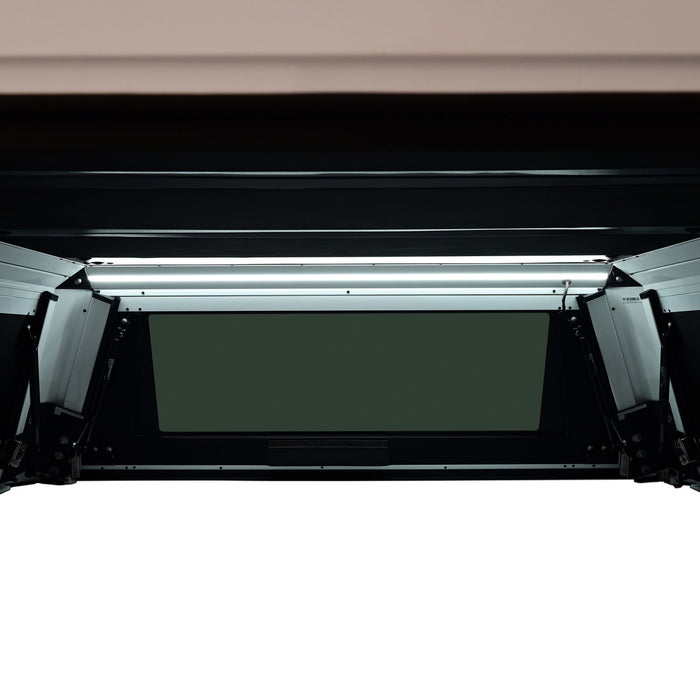 Westin EXP Truck Cap Hi-Top with Solid Front Glass Gloss White | Ford Maverick (2022-2026) | P/N 16-15790, view 10