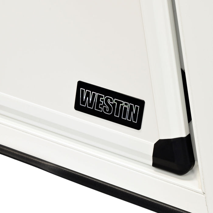 Westin EXP Truck Cap Hi-Top with Solid Front Glass Gloss White | Ford Maverick (2022-2026) | P/N 16-15790, view 12